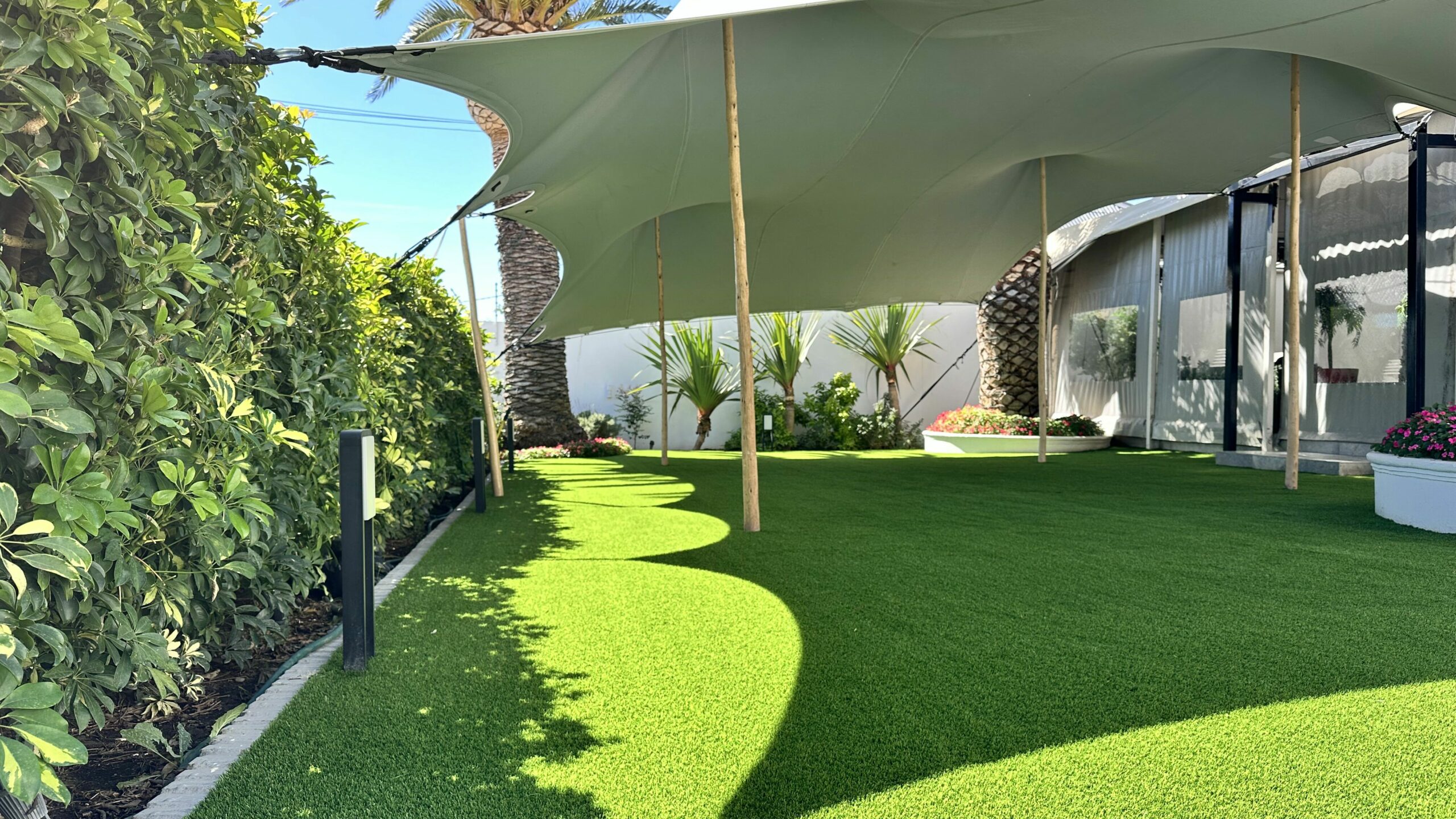 Salwary Lawns Artificial Grass Installed in Commercial Sector